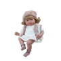 Arias Poupée Elegance Aria 40 cm Rose avec Mécanisme de Rire et Cheveux, Fonction Try Me, Fonctionne sur Piles LR44, Langue Espagnole