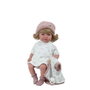 Arias Poupée Elegance Aria 40 cm Rose avec Mécanisme de Rire et Cheveux, Fonction Try Me, Fonctionne sur Piles LR44, Langue Espagnole