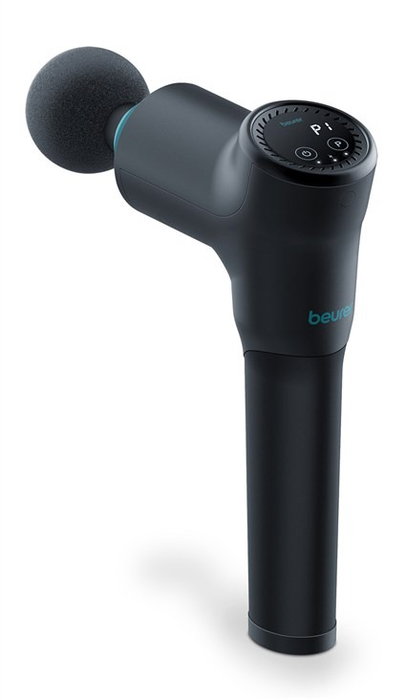 Beurer MG-185 Pistolet de massage musculaire avec 9 niveaux d'intensité, 3000 impulsions/minute et 5 accessoires