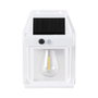 Asalite Applique Solaire LED 3W 3000K 100Lm avec Capteur PIR - Blanc