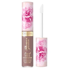 Eveline Cosmetics Fard à Paupières Liquide Étanche Flower Garden Teinte 03 - 6.5 ml - Maquillage des Yeux pour Femmes