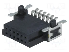 HARTING Connecteur socle femelle har-flex® 12 broches SMT