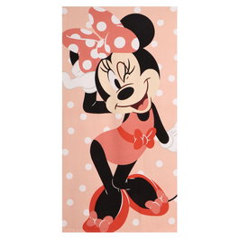 CERDÁ Toalla Disney Minnie Microfibra 70x140 cm, 100% Polyester, 250 GSM