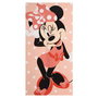 Serviette de plage Minnie Mouse 70 x 140 cm Corail