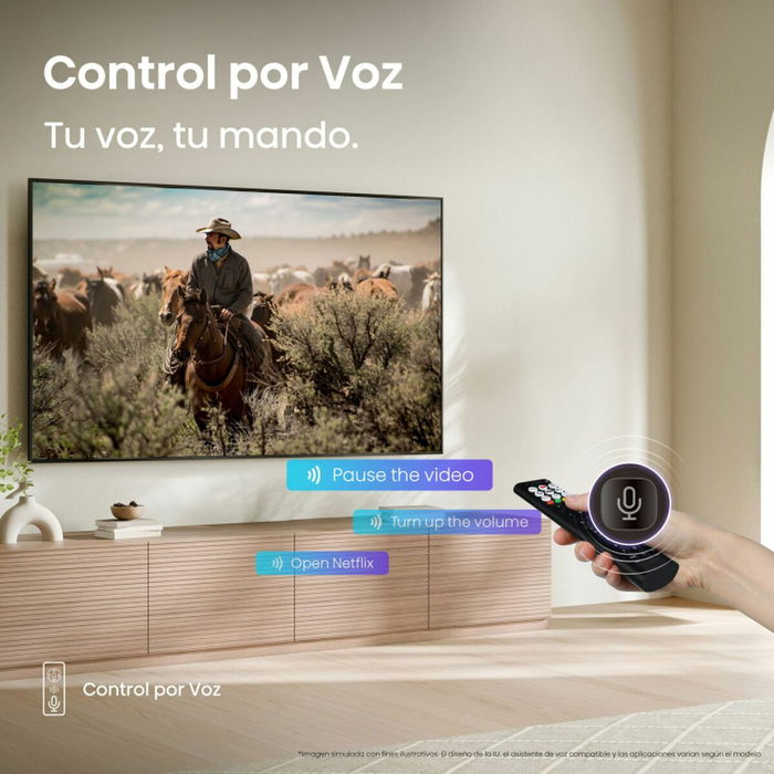 TV intelligente Hisense 65A6Q 65" 4K Ultra HD LED HDR D-LED