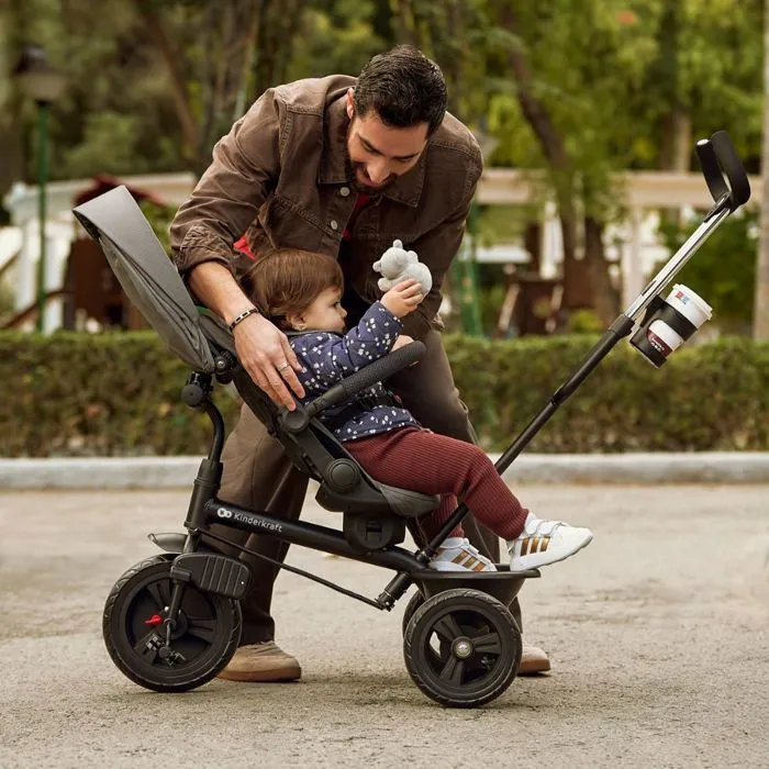 Kinderkraft ASTON 2 PLUS Tricycle évolutif 6 en 1 Rose
