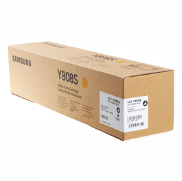 Samsung Toner CLT-Y808S / SS735A Jaune - Cartouche de toner couleur pour imprimante laser