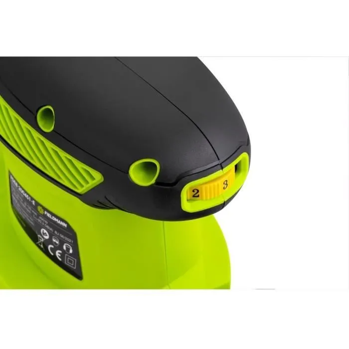 Fieldmann Ponceuse à feuilles FDEB 200451-E 450 W, surface 125 mm, vitesse 6000-13000 tr/min, poignée ergonomique, sac à poussière