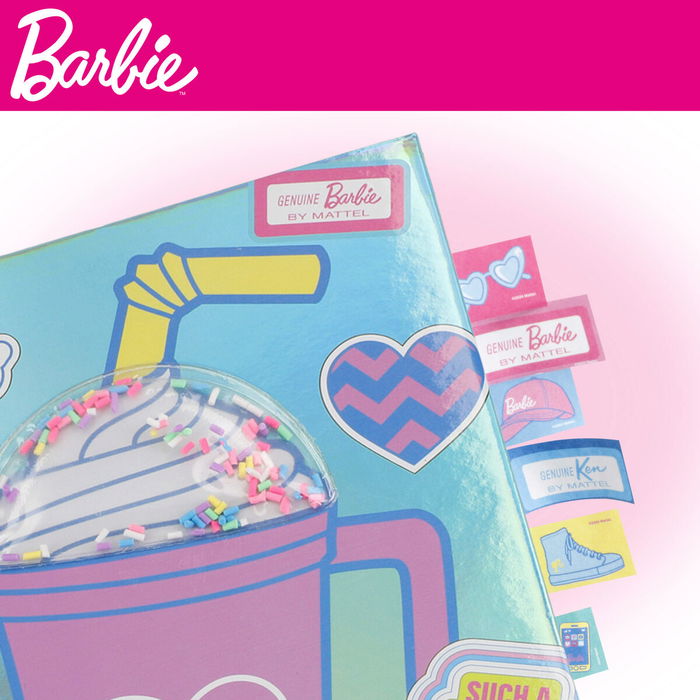 Agenda avec accessoires Barbie 15 x 1 x 20 cm Multicouleur