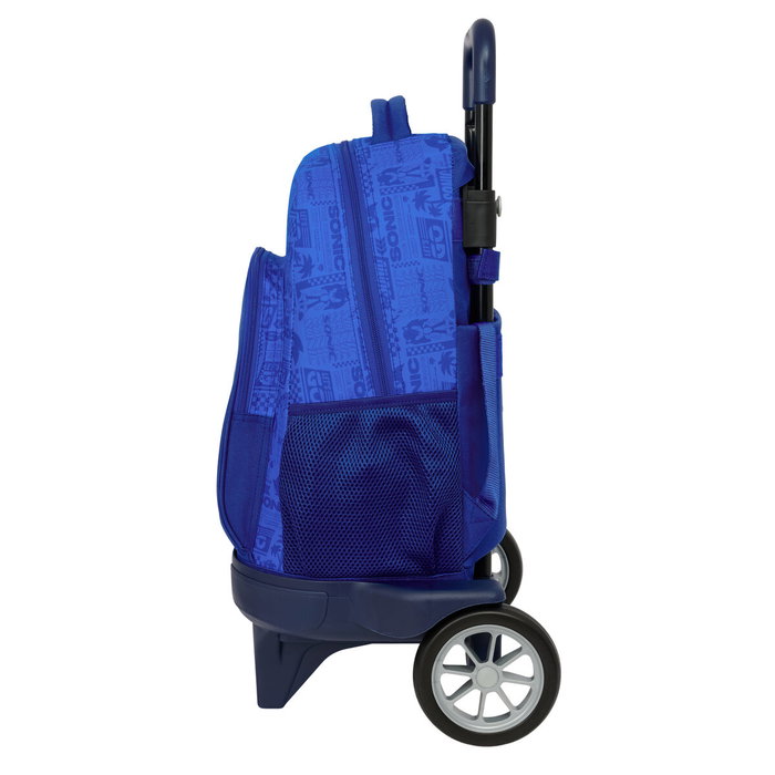 Cartable Sonic Bleu 33 x 45 x 22 cm