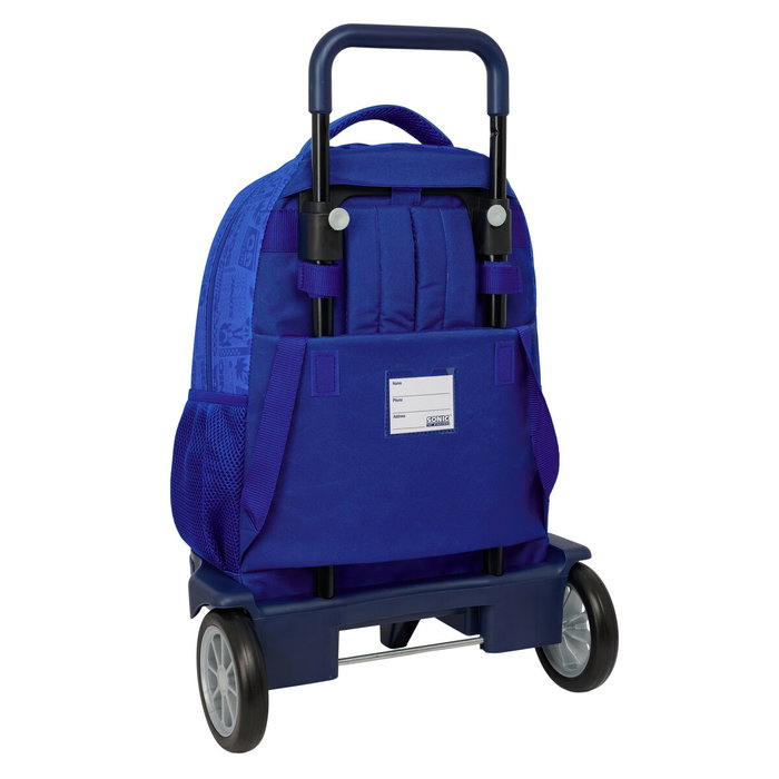 Cartable Sonic Bleu 33 x 45 x 22 cm