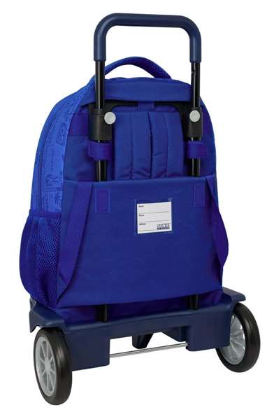 Safta Mochila Evol Ext Sonic - Sac à dos grande capacité avec roues, compact, 33 x 45 x 22 cm, pour enfant à partir de 36 mois