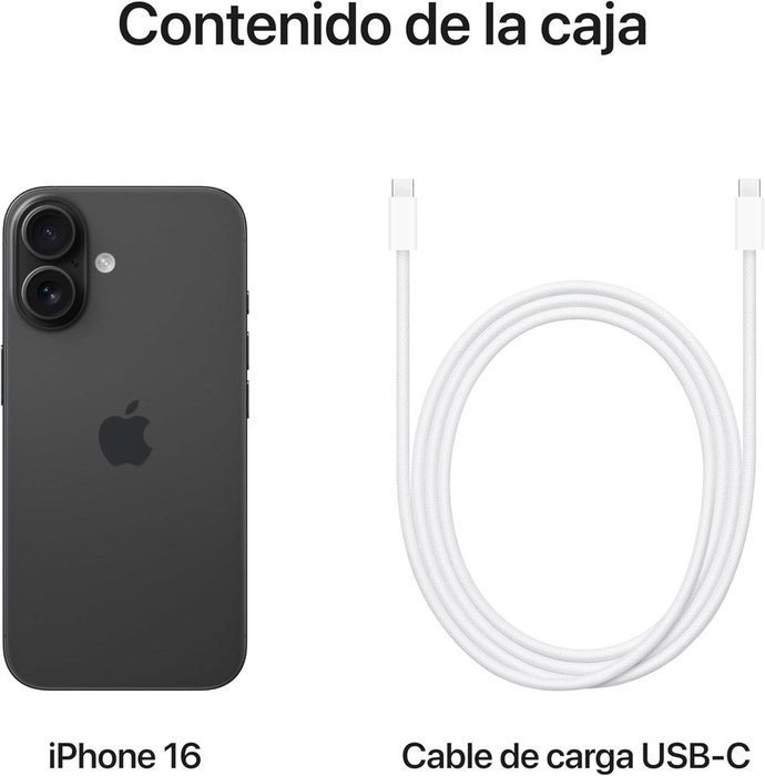 Apple iPhone 16 5G 128Go Noir (Reconditionné) Apple iPhone 16 5G 128Go Noir (Reconditionné)