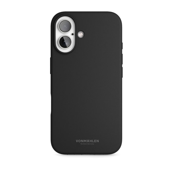 Vonmählen Coque Soft Silicone pour iPhone 16 Plus - Noir