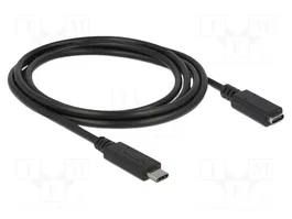 DELOCK Câble USB C vers USB C 1,5m Noir