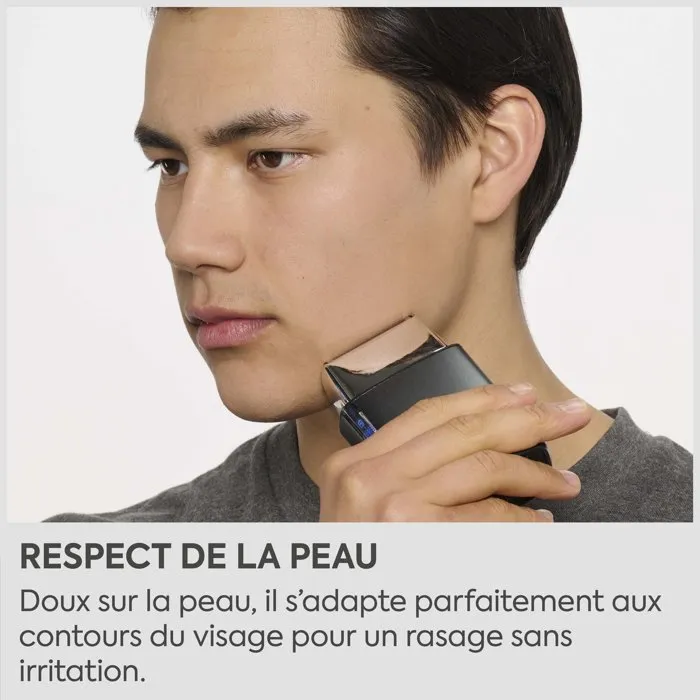 BaByliss FS991DE Super-X Metal - Rasoir électrique double grille titane waterproof, 2h autonomie BaByliss FS991DE Super-X Metal - Rasoir électrique double grille titane waterproof, 2h autonomie