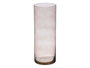 GIFTDECOR Vase Cylindrique en Verre Gris 41cm