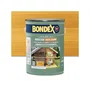 Bondex Lasure Bois Exterieur 2 en 1 5L - Chene Clair Satin - Protection Longue Duree 12 Ans Toutes Saisons - Haute Resistance UV, Eau, Humidite - Rendement 13m2/L