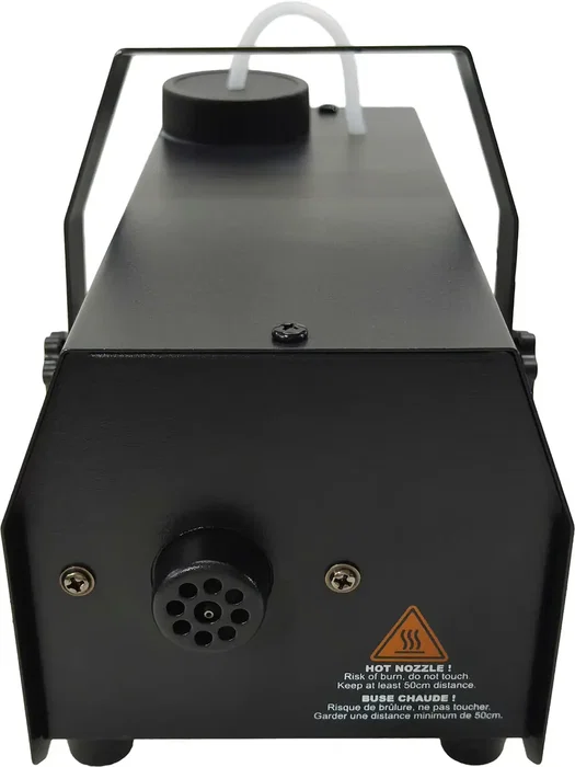 ALGAMLIGHT Machine à fumée 400W Noire pour fête événement scène avec télécommande