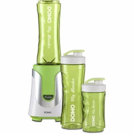 Domo Blender individuel DO436BL Vert avec 2 bols (600 ml et 300 ml) de 300W