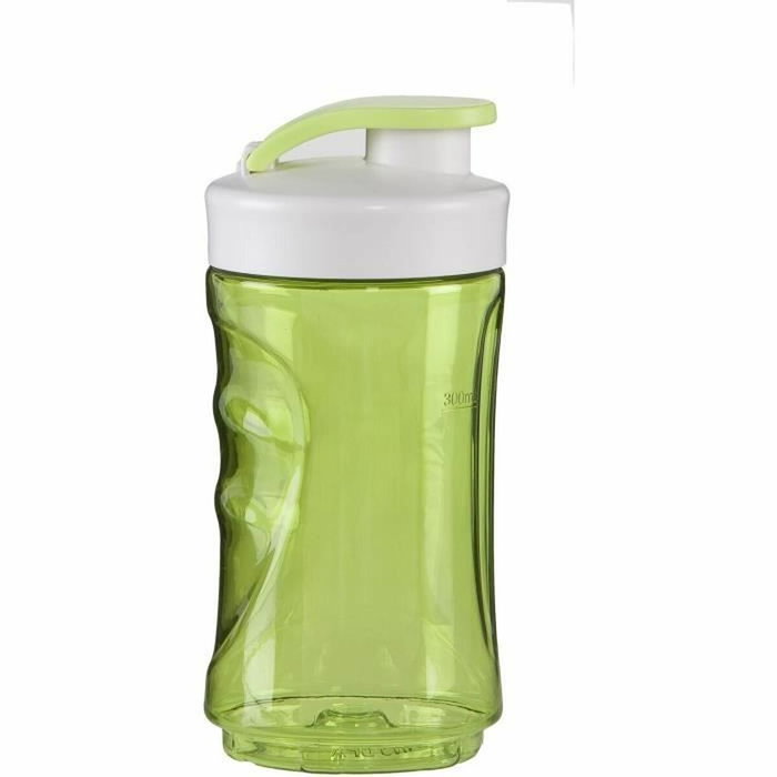 Domo Blender individuel DO436BL Vert avec 2 bols (600 ml et 300 ml) de 300W Domo Blender individuel DO436BL Vert avec 2 bols (600 ml et 300 ml) de 300W