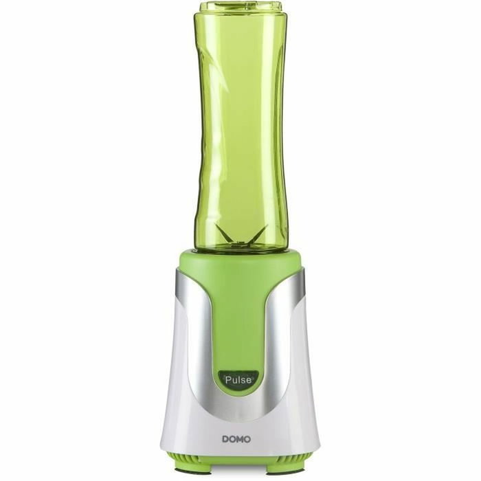 Domo Blender individuel DO436BL Vert avec 2 bols (600 ml et 300 ml) de 300W Domo Blender individuel DO436BL Vert avec 2 bols (600 ml et 300 ml) de 300W