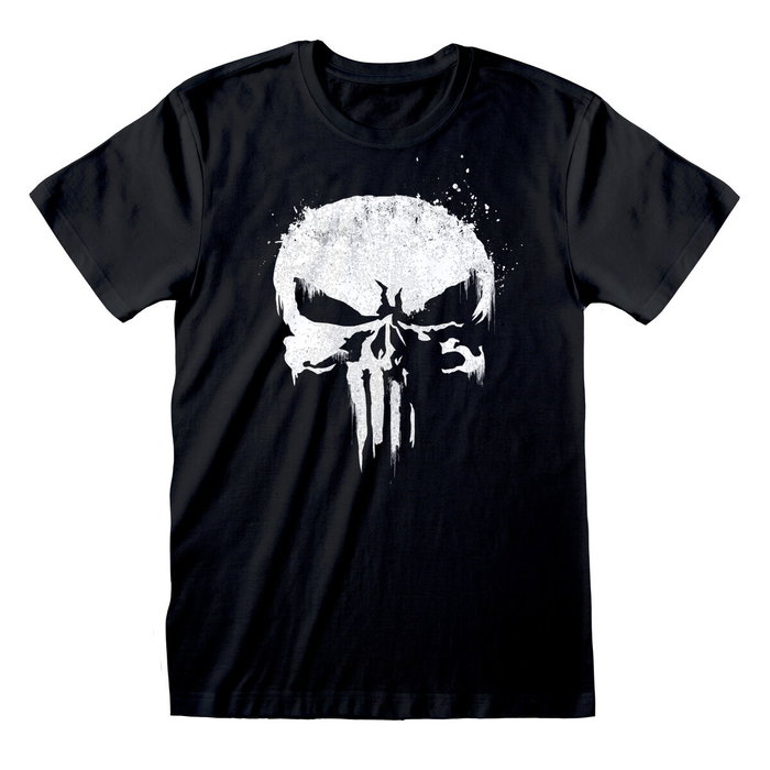 Marvel T-shirt à manches courtes Logo Noir Unisexe XXL Marvel T-shirt à manches courtes Logo Noir Unisexe XXL