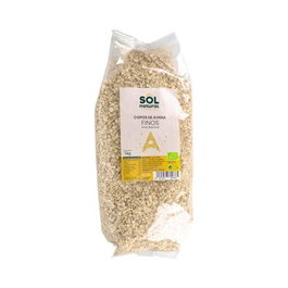 SOLNATURAL Flocons d'avoine familiaux fins et intégraux BIO 1kg
