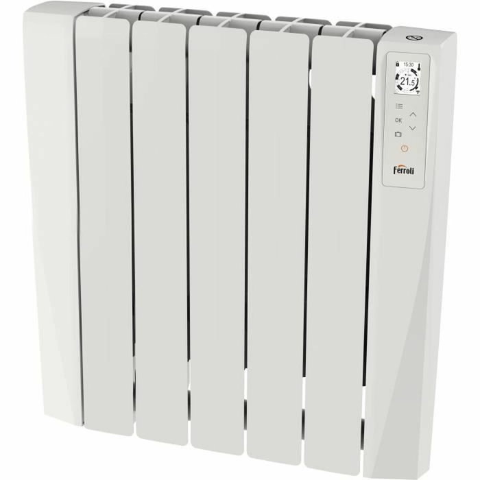 Ferroli Radiateur électrique Neo connecté 750W Horizontal Blanc