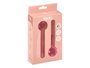 BERILO Set de 2 masseurs faciaux à froid, Violet et Rose