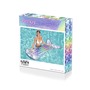 Bestway 43413 Matelas Gonflable Sirène Irisée 193x101 cm Plage et Piscine