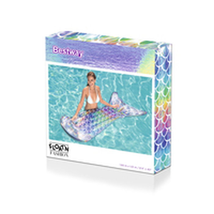 Bestway Matelas Gonflable Sirène Iridescente 193x101 cm Plage et Piscine 43413 Bestway Matelas Gonflable Sirène Iridescente 193x101 cm Plage et Piscine 43413