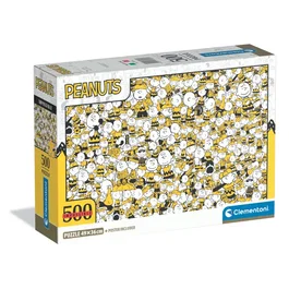 Clementoni Puzzle Compact Impossible Snoopy - 500 pièces
