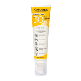 Gamarde Crème Solaire Bio Corps SPF30 100 ml - Protection Solaire Visage et Corps - Pour Femmes