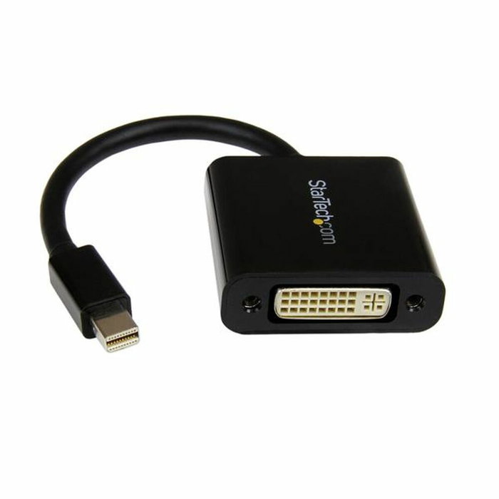 Adaptateur Mini DisplayPort vers DVI Startech V932294 Noir Adaptateur Mini DisplayPort vers DVI Startech V932294 Noir