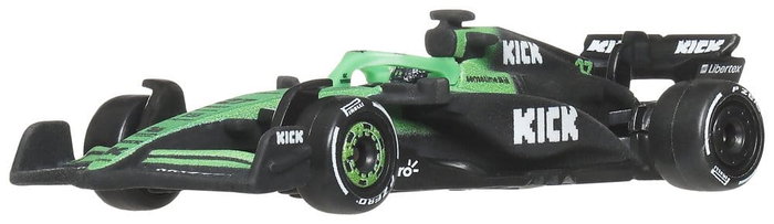 Mattel Hot Wheels Premium Pack de 2 Véhicules Formule 1 1/64 KICK Sauber Team