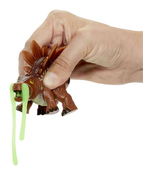 MGA - Dinosaurio GrossMos - Jouet de construction dinosaure avec mousse et slime - Trouve les pièces et construis ton dinosaure de 10 cm - Modèles assortis - À partir de 4 ans
