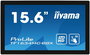 iiyama TF1634MC-B8X - Écran tactile PCAP IP65 15.6" Full HD IPS avec verre bord à bord, ports VGA, HDMI, DisplayPort, 16:9, 1920x1080, alimentation 12V DC, montage universel