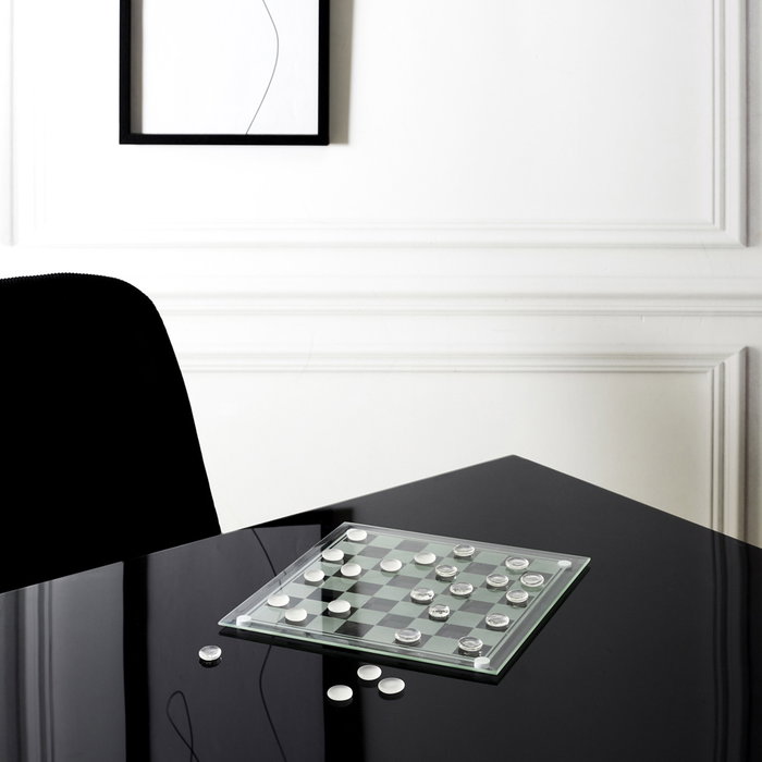 Mister Gadget Jeu de dames en verre Mister Gadget Jeu de dames en verre
