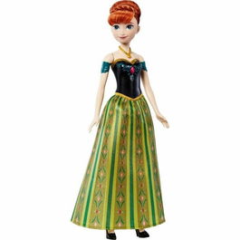 Disney Frozen Poupee Anna Chantante 30 cm - Chante Libérée, Délivrée en Francais, Anglais, Espagnol, Portugais - Pour Enfants 3 à 10 Ans