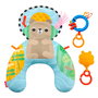 Fisher-Price Cojín Aventuras Sensoriales Jhb44 - Coussin d'éveil sensoriel avec jouets suspendus pour bébé dès 3 mois