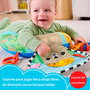 Fisher-Price Cojín Aventuras Sensoriales Jhb44 - Coussin d'éveil sensoriel avec jouets suspendus pour bébé dès 3 mois