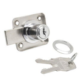 WOLFPACK LINEA PROFESIONAL Serrure de meuble pour armoire 362/25 mm chromée
