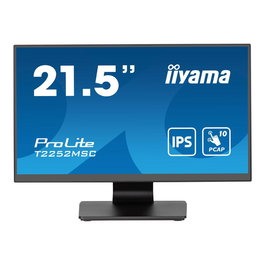 iiyama ProLite T2252MSC-B2AG - Écran Tactile 22" avec Haut-parleurs, HDMI, USB-C et VGA