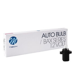 M-Tech Ampoule B8.3d 12V/1.2W Noire (Lot de 10)