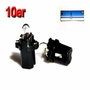 M-Tech Ampoule B8.3d 12V/1.2W Noire (Lot de 10)