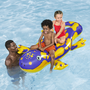 Bestway 41502 Figure Gonflable Salamandre avec Poignées 191x119 cm +3 Ans Piscine Plage