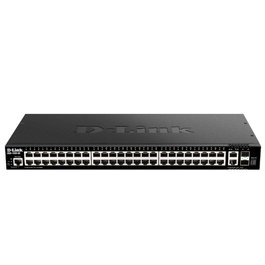 D-Link DGS-1520-52/E Switch Smart L3, 48 x 10/100/1000 + 2 x 10GBASE-T + 2 x 10G SFP+