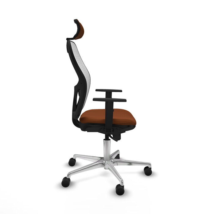 Piqueras y Crespo Chaise de Bureau 1D086N2 Blanc Marron