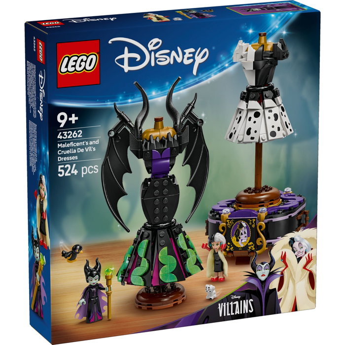 LEGO Disney Robes de Maléfique et Cruella d'Enfer 43262 LEGO Disney Robes de Maléfique et Cruella d'Enfer 43262
